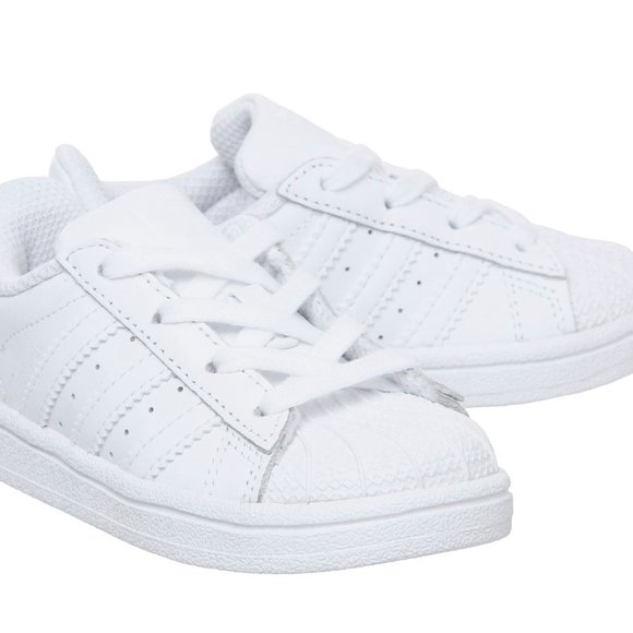 Adidas Other - Adidas Baby Adidas White Superstar Shell Toe Unisex Toddler Size 5